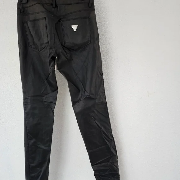 Guess Faux Leather Pants - Picture 4 of 7